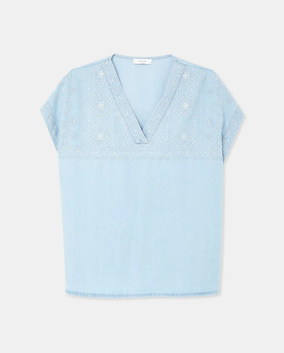 Женская блузка из лиоцелла с вышивкой Couchel, цвет Cerúleo
Женская блузка из лиоцелла с вышивкой Couchel, цвет Cerúleo