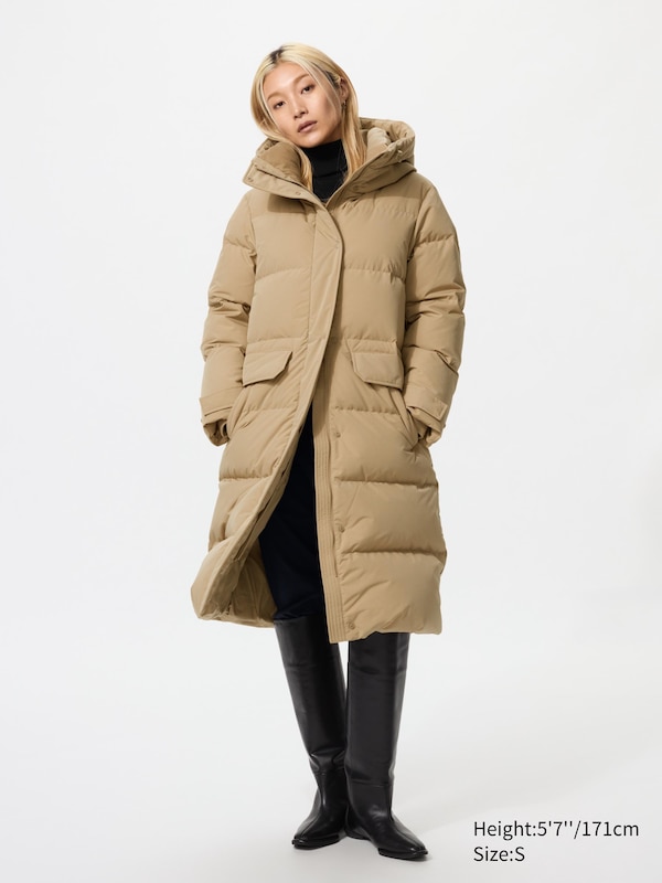 Очень теплое длинное пуховое пальто Uniqlo, 32 beige
Очень теплое длинное пуховое пальто Uniqlo, 32 beige