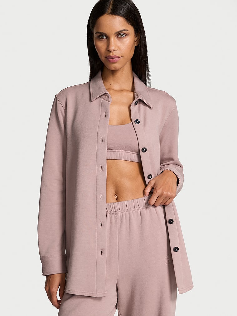 Рубашка большого размера из начесаного модального флиса Victoria'S Secret, лиловый
Рубашка большого размера из начесаного модального флиса Victoria'S Secret, лиловый