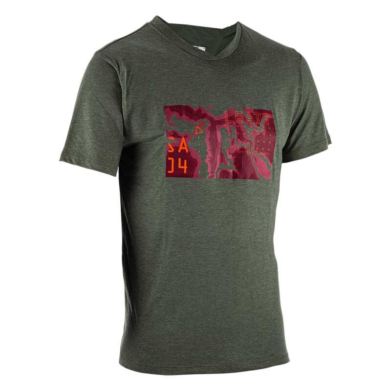 Мотоджерси с длинным рукавом Leatt AllMtn 2.0, зеленый 
Мотоджерси с длинным рукавом Leatt AllMtn 2.0, зеленый