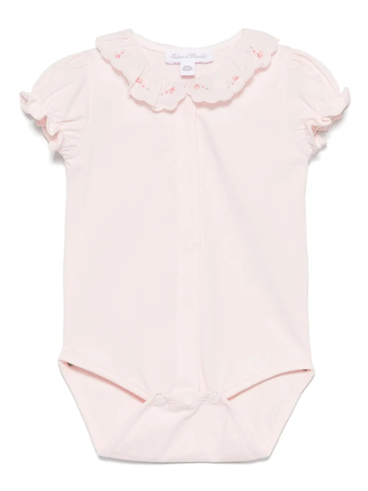 Tartine Et Chocolat боди с цветочной вышивкой, розовый
Tartine Et Chocolat боди с цветочной вышивкой, розовый