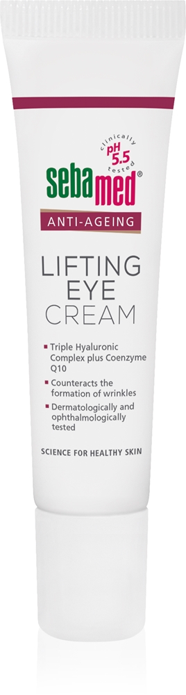 Антивозрастной укрепляющий крем для кожи вокруг глаз с коэнзимом Q10 Sebamed, 15 мл
Антивозрастной укрепляющий крем для кожи вокруг глаз с коэнзимом Q10 Sebamed, 15 мл