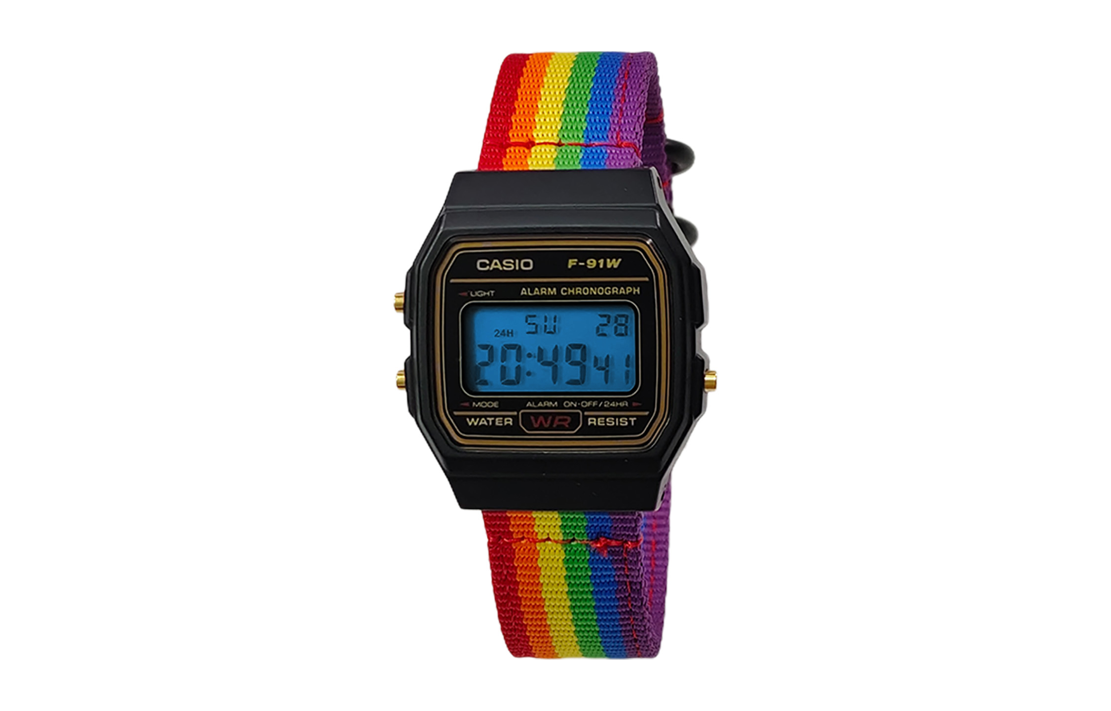 CASIO Мужские часы Retrofit Series с кварцевым механизмом и нейлоновым ремешком, черный циферблат
CASIO Мужские часы Retrofit Series с кварцевым механизмом и нейлоновым ремешком, черный циферблат