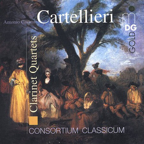 CD диск Cartellieri / Klocker / Consortium Classicum: Clarinet Quartets 
CD диск Cartellieri / Klocker / Consortium Classicum: Clarinet Quartets