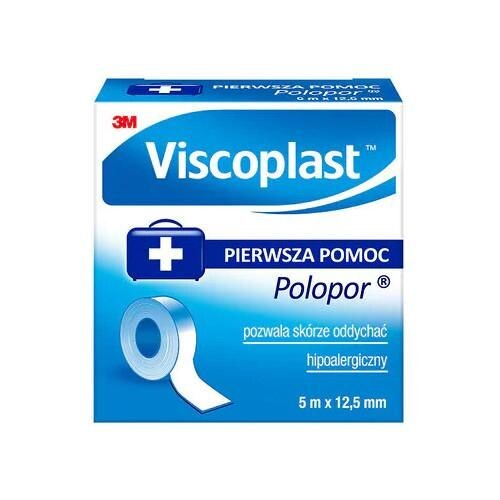 Патчи Viscoplast Polopor Przylepiec 5 m x 12,5 mm 1 Sztuka, 1 op. 
Патчи Viscoplast Polopor Przylepiec 5 m x 12,5 mm 1 Sztuka, 1 op.