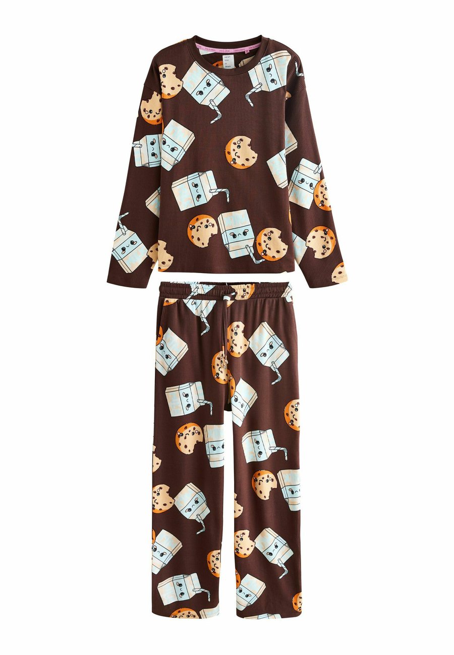 Пижамный комплект Next LONG SLEEVE SET, Chocolate Brown Cookie/Brown
Пижамный комплект Next LONG SLEEVE SET, Chocolate Brown Cookie/Brown