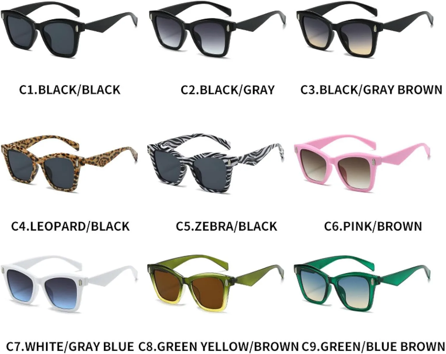 Солнцезащитные очки с защитой от УФ-излучения UV400 | Легкая оправа | Для женщин и мужчин | Для занятий спортом на открытом воздухе и вождения DSVIGF, Gray Brown
Солнцезащитные очки с защитой от УФ-излучения UV400 | Легкая оправа | Для женщин и мужчин | Для занятий спортом на открытом воздухе и вождения DSVIGF, Gray Brown