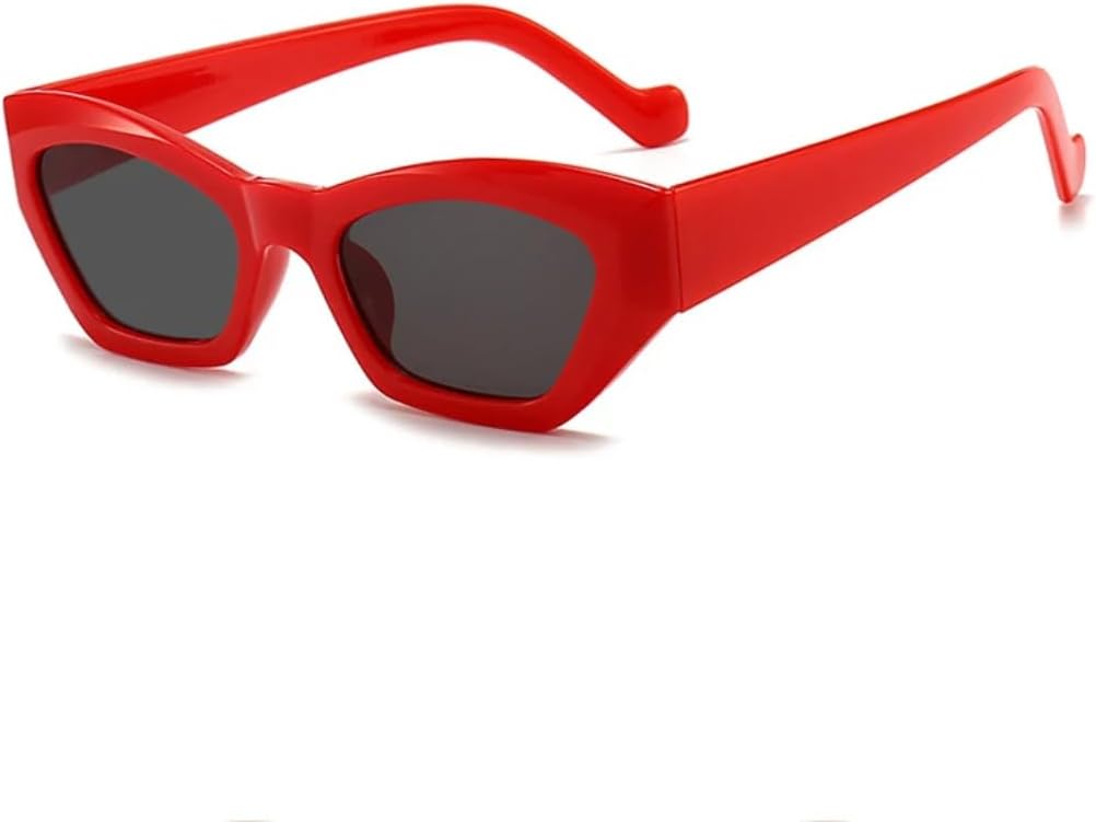 Солнцезащитные очки с защитой от УФ-излучения UV400 | Цветные линзы "кошачий глаз" | Для женщин и мужчин, для занятий спортом на открытом воздухе и вождения DSVIGF, Red Gray
Солнцезащитные очки с защитой от УФ-излучения UV400 | Цветные линзы "кошачий глаз" | Для женщин и мужчин, для занятий спортом на открытом воздухе и вождения DSVIGF, Red Gray