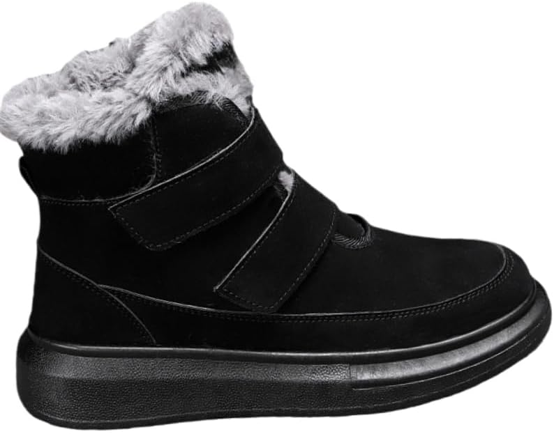 Высокие короткие мужские ботинки с толстой и теплой подошвой, противоскользящие хлопковые туфли с утолщенной подошвой, для зимних прогулок на улице и повседневных поездок Clolinde, черный
Высокие короткие мужские ботинки с толстой и теплой подошвой, противоскользящие хлопковые туфли с утолщенной подошвой, для зимних прогулок на улице и повседневных поездок Clolinde, черный