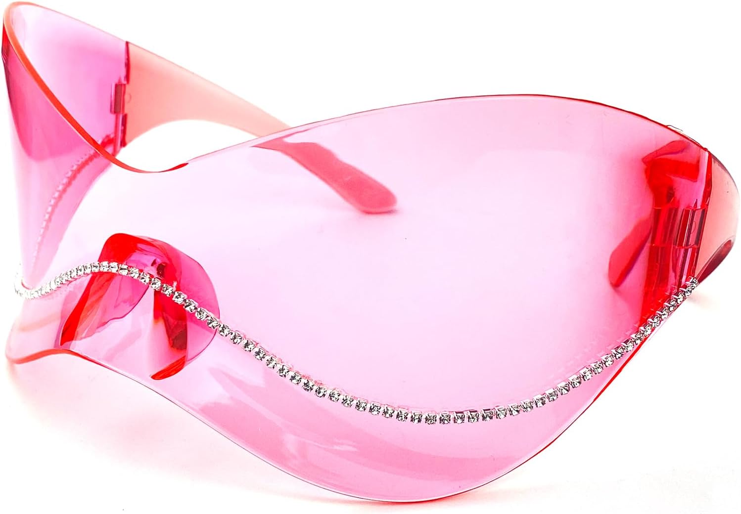 Сверкающие солнцезащитные очки со стразами для женщин, модные очки в стиле Y2k с бриллиантами, стильные солнцезащитные очки 2000-х годов, аксессуары Y2k для женщин mincl, Pink
Сверкающие солнцезащитные очки со стразами для женщин, модные очки в стиле Y2k с бриллиантами, стильные солнцезащитные очки 2000-х годов, аксессуары Y2k для женщин mincl, Pink