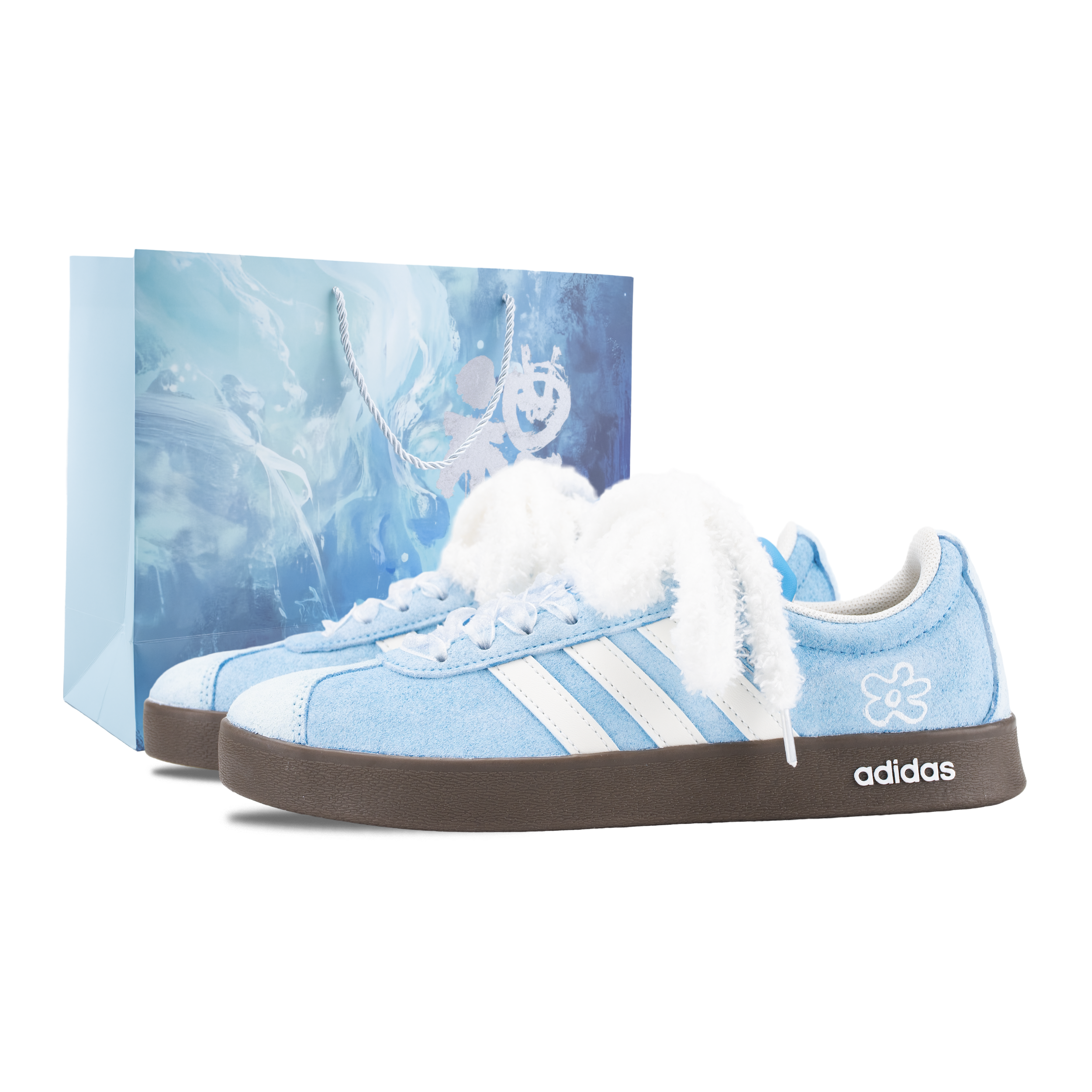 Adidas VL COURT 2.0 Ice Blue Velvet Abrasion Resistant Low top German Army Trainers Unisex Blue
Adidas VL COURT 2.0 Ice Blue Velvet Abrasion Resistant Low top German Army Trainers Unisex Blue