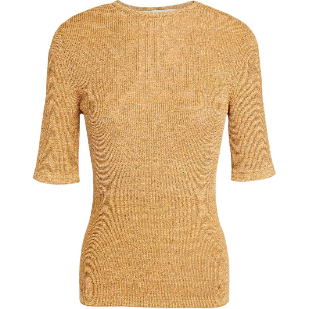 Футболка FW22 вязаная женская коричневая TORY BURCH
Футболка FW22 вязаная женская коричневая TORY BURCH