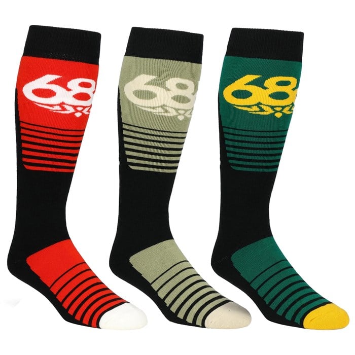 Носки Moto, 3 шт. 686, Assorted
Носки Moto, 3 шт. 686, Assorted