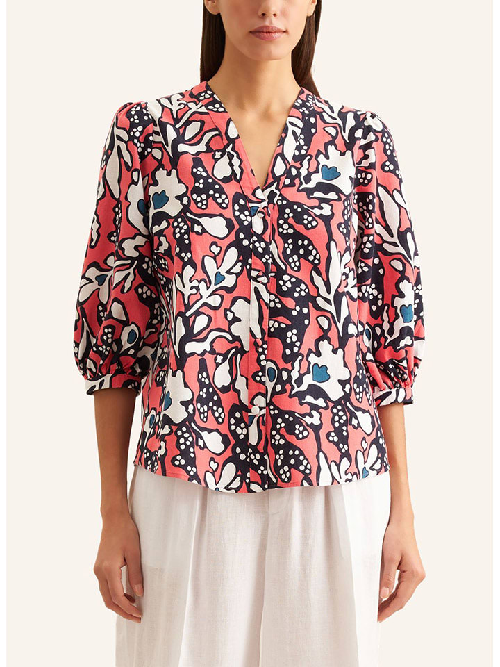 Блузка кораллового/черного/белого цвета Seidensticker
Блузка кораллового/черного/белого цвета Seidensticker