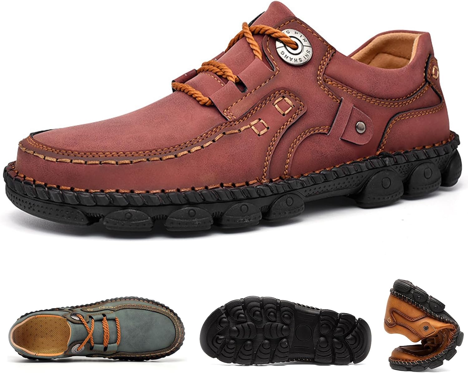 Мужские лоферы с ручной шнуровкой, повседневные кожаные ботинки-чукка на шнуровке, легкие повседневные туфли на шнуровке Dhaey, коричневый
Мужские лоферы с ручной шнуровкой, повседневные кожаные ботинки-чукка на шнуровке, легкие повседневные туфли на шнуровке Dhaey, коричневый