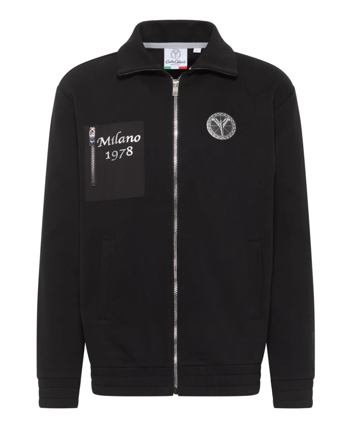 Стильная мужская толстовка на молнии. Carlo Colucci, черный
Стильная мужская толстовка на молнии. Carlo Colucci, черный