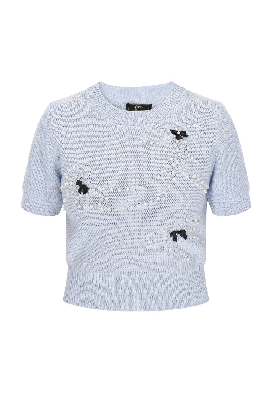 Свитер faina Fashion Look, пастельный синий
Свитер faina Fashion Look, пастельный синий