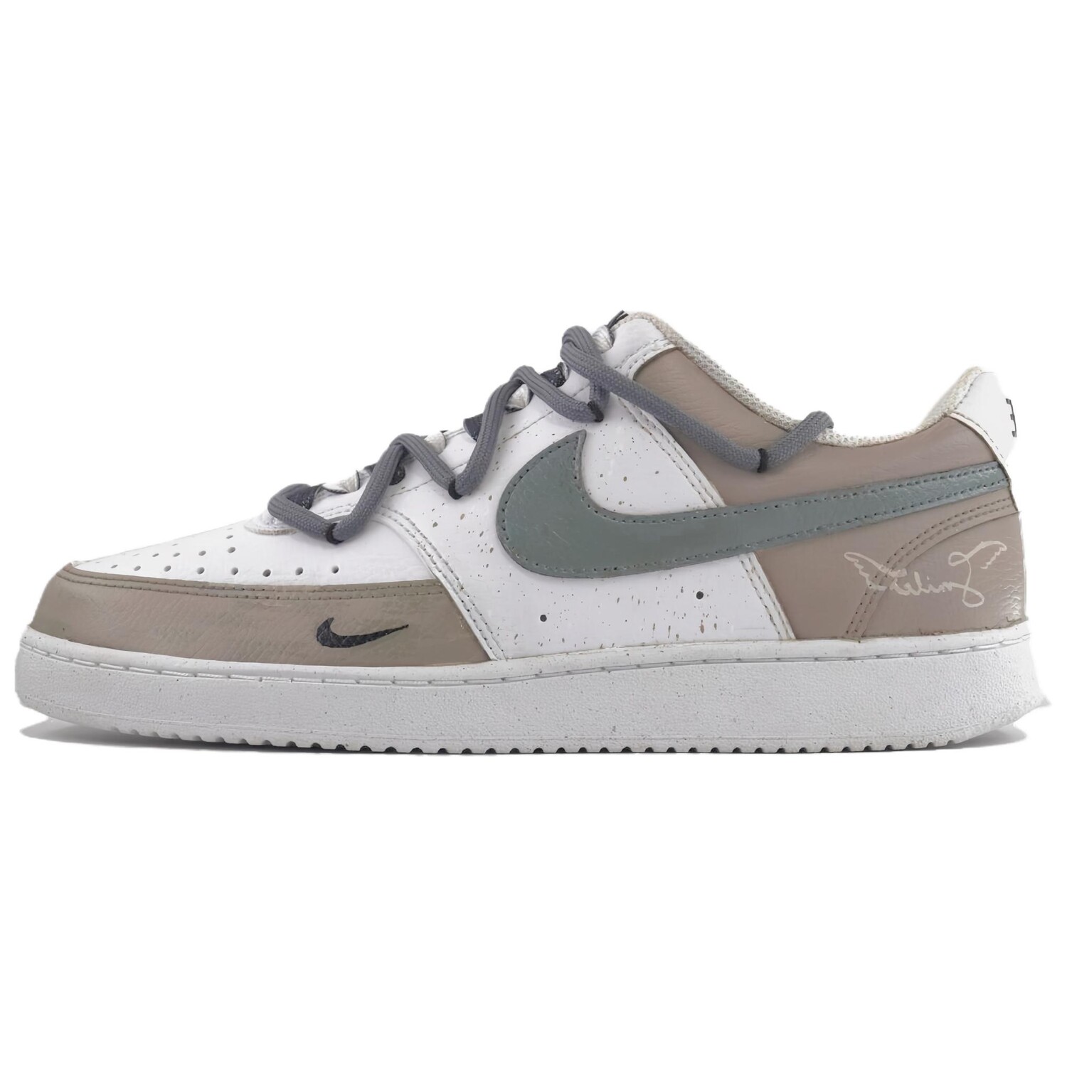 Кроссовки Nike Court Vision 1 Skateboarding Shoes Men Low-top Brown/white/gray, коричневый
Кроссовки Nike Court Vision 1 Skateboarding Shoes Men Low-top Brown/white/gray, коричневый