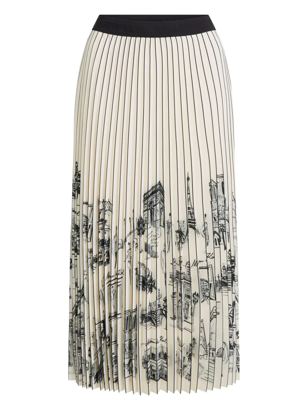 Юбка миди в полоску KARL LAGERFELD, нейтральный
Юбка миди в полоску KARL LAGERFELD, нейтральный