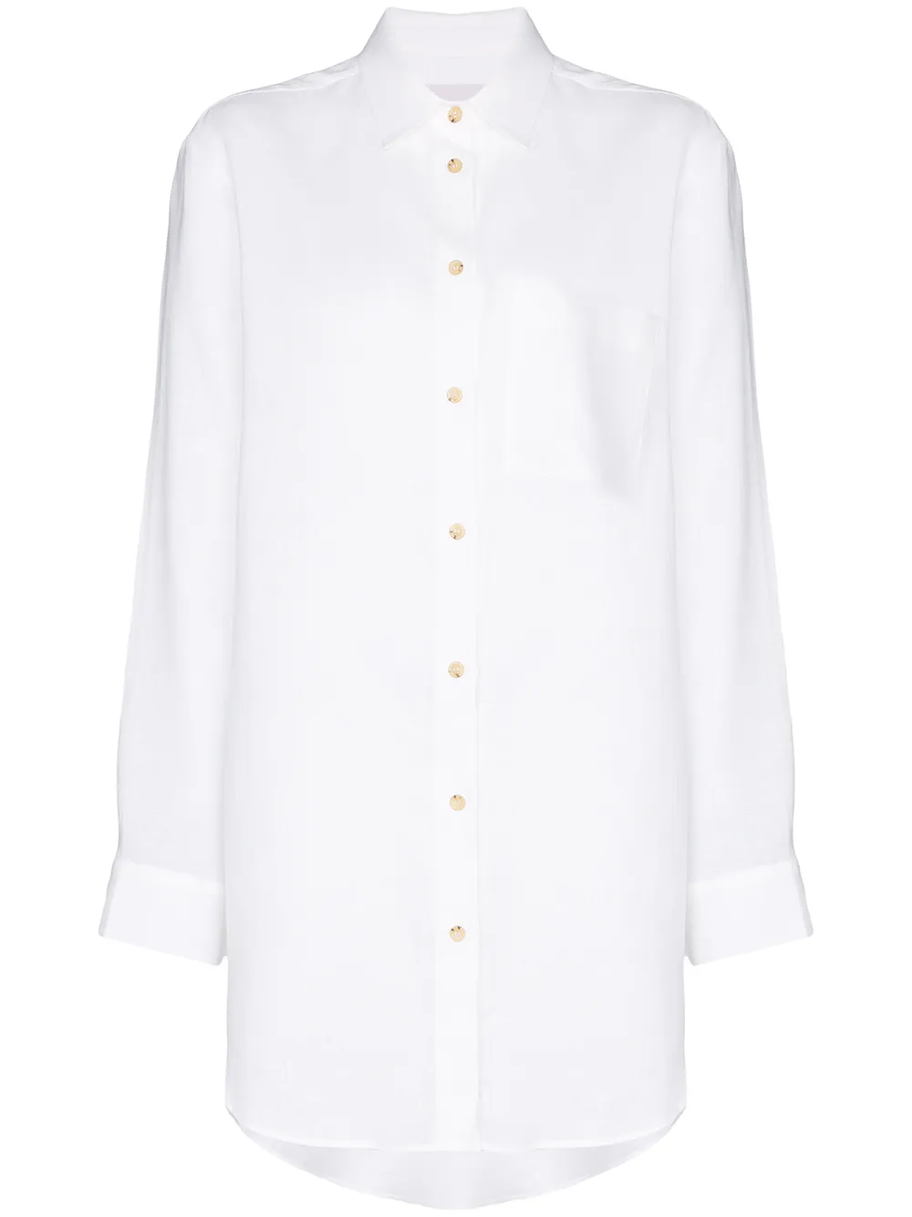 Рубашка оверсайз Asceno, белый
Рубашка оверсайз Asceno, белый