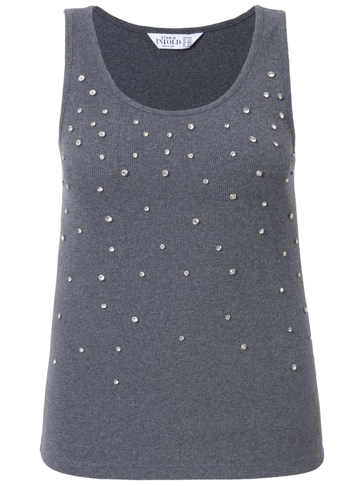 Футболка Studio Untold Strick Top, цвет anthrazit melange
Футболка Studio Untold Strick Top, цвет anthrazit melange