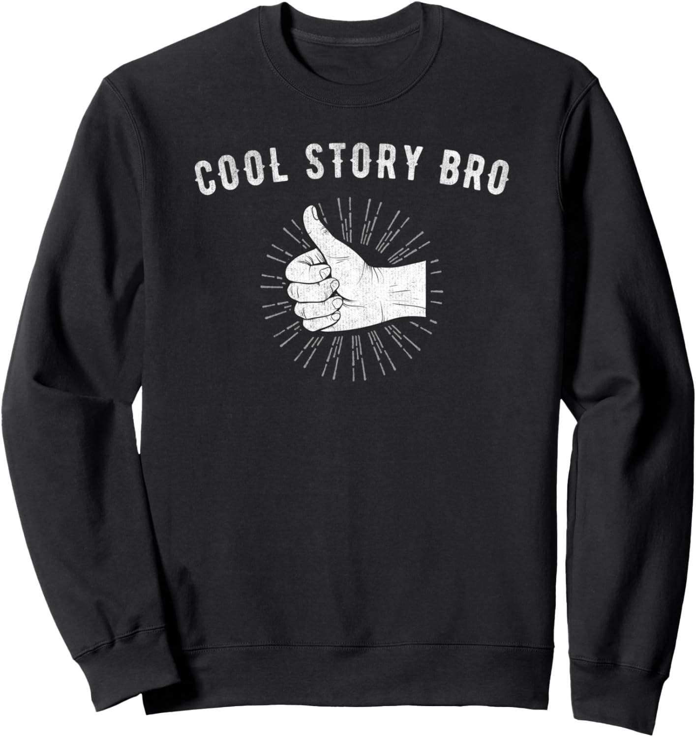 Модная, забавная, крутая история, чувак, большой палец вверх, смешная, оригинальная толстовка в подарок Funny Cool Story Bro Thumbs Up, черный
Модная, забавная, крутая история, чувак, большой палец вверх, смешная, оригинальная толстовка в подарок Funny Cool Story Bro Thumbs Up, черный