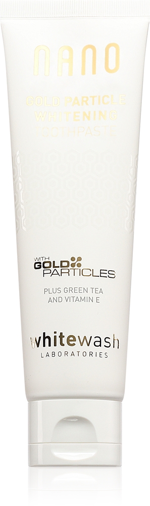 Отбеливающая зубная паста с наночастицами золота Whitewash, 75 мл
Отбеливающая зубная паста с наночастицами золота Whitewash, 75 мл