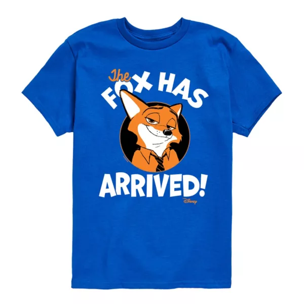 Футболка с принтом «Лиса прибыла» из «Зверополиса» для мальчиков 8–20 лет Disney, синий
Футболка с принтом «Лиса прибыла» из «Зверополиса» для мальчиков 8–20 лет Disney, синий