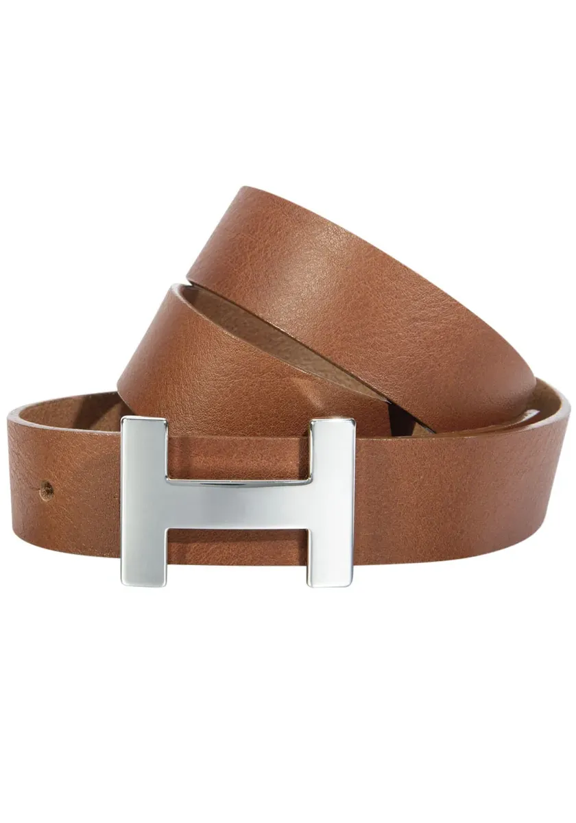 Ремень Silbergift с декоративной графической застежкой, цвет Cognac
Ремень Silbergift с декоративной графической застежкой, цвет Cognac