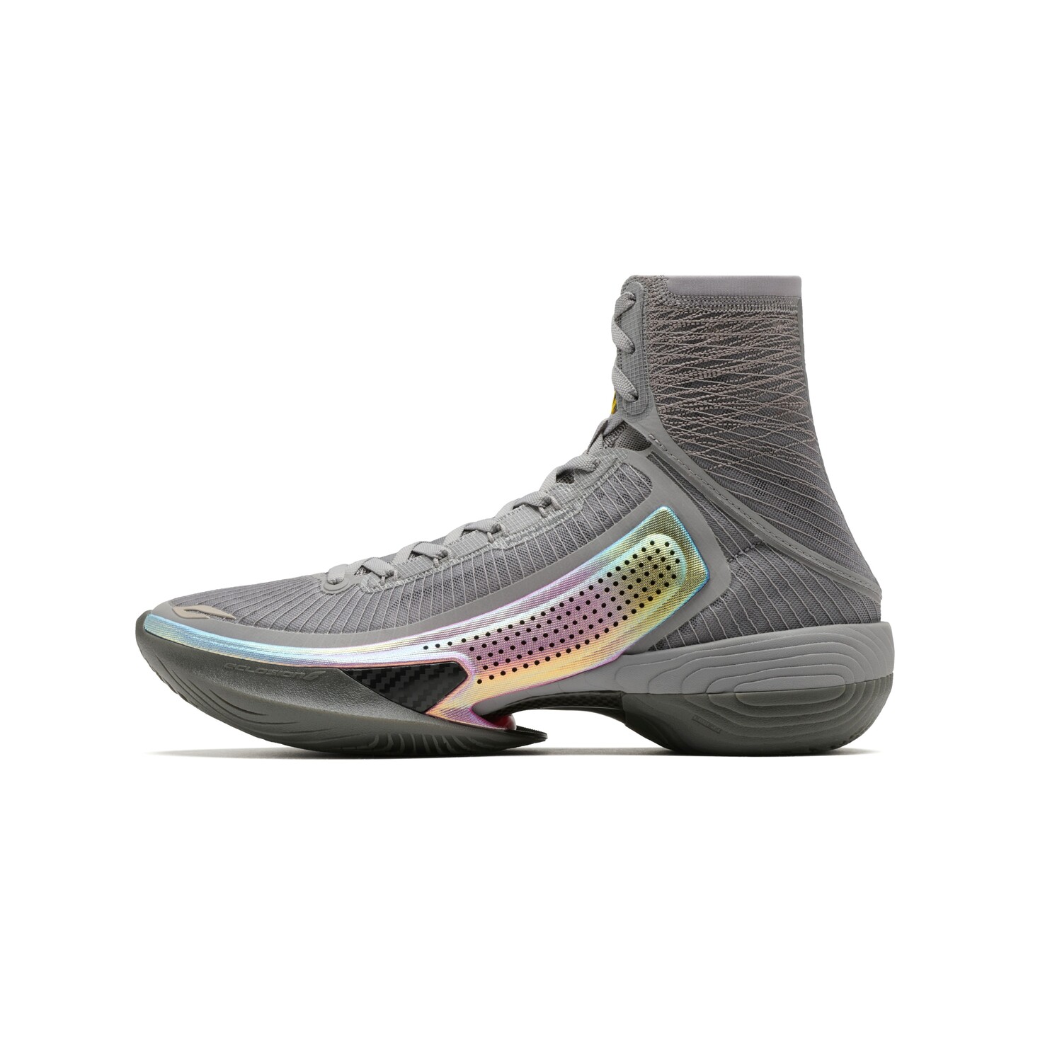 Амортизация, упругость, износостойкость, противоскользящее покрытие, высокие баскетбольные кроссовки для мужчин Anta Sneakerverse, серый
Амортизация, упругость, износостойкость, противоскользящее покрытие, высокие баскетбольные кроссовки для мужчин Anta Sneakerverse, серый