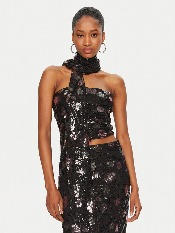 Облегающая блузка 113311100 Rotate, черный
Облегающая блузка 113311100 Rotate, черный