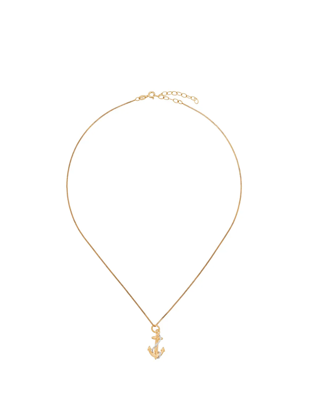 Колье с кулоном в виде якоря True Rocks, золотой
Колье с кулоном в виде якоря True Rocks, золотой