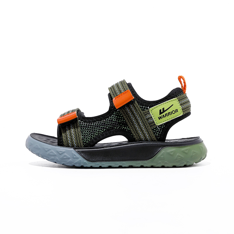Противоскользящие детские сандалии для детей WARRIOR, зеленый
Противоскользящие детские сандалии для детей WARRIOR, зеленый