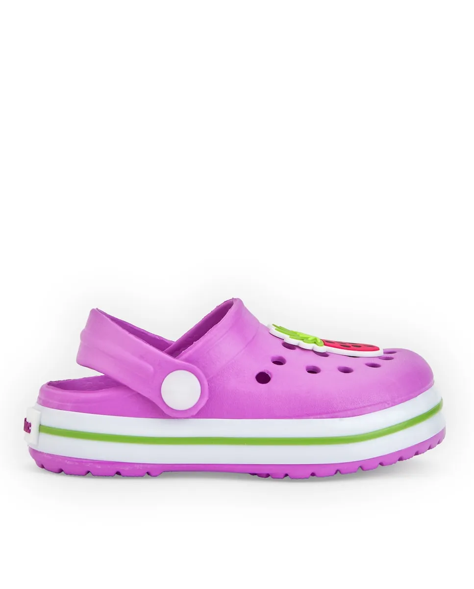 Детские клоги фуксия с арбузным принтом Tuc Tuc
Детские клоги фуксия с арбузным принтом Tuc Tuc