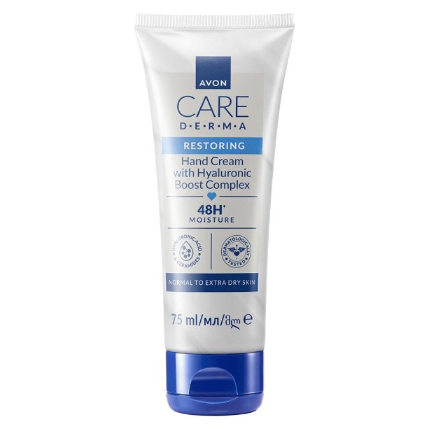 Avon, Care Derma Restoring, восстанавливающий крем для рук с гиалуроновой кислотой, 75 мл
Avon, Care Derma Restoring, восстанавливающий крем для рук с гиалуроновой кислотой, 75 мл