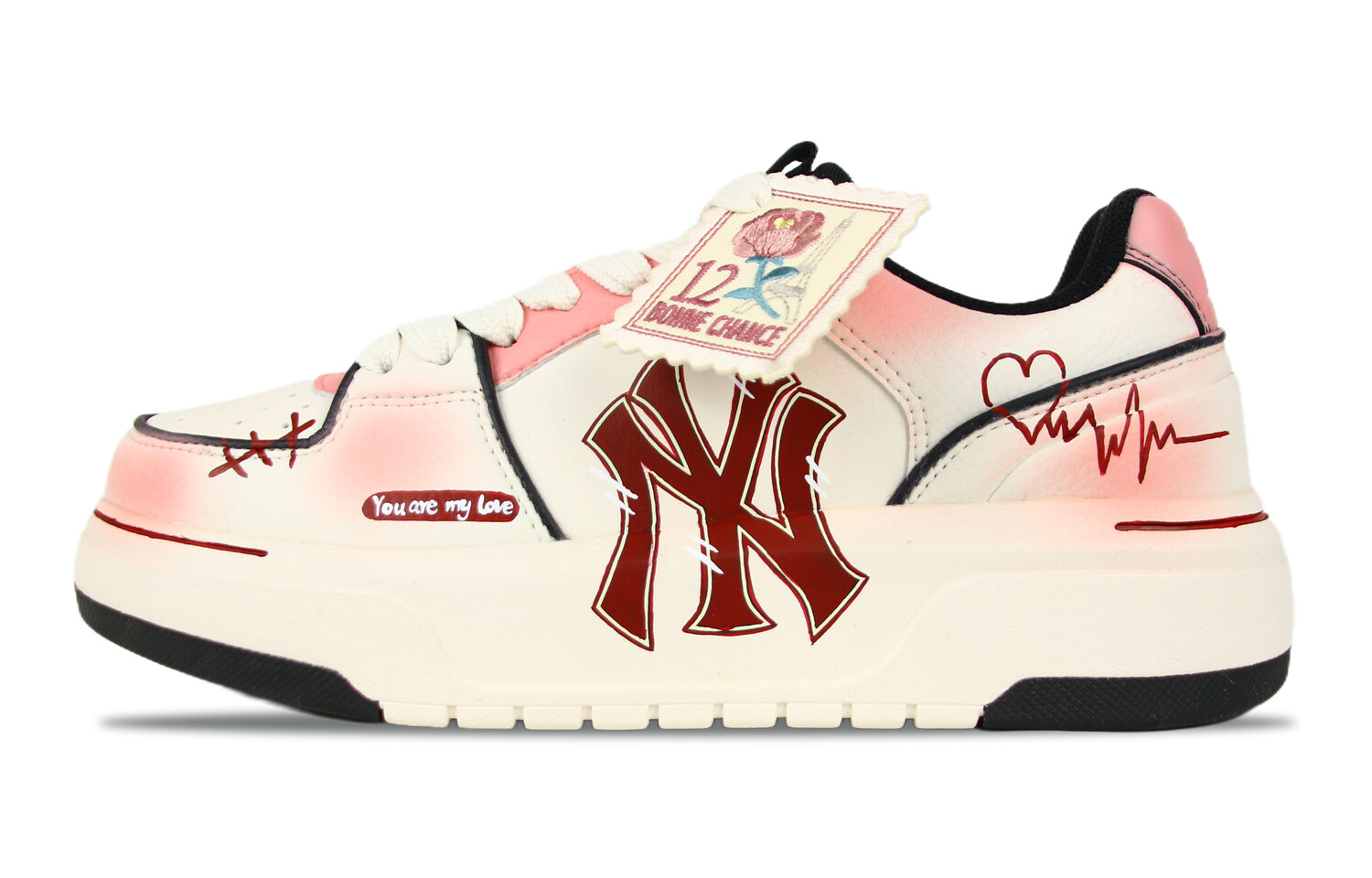 Кроссовки MLB Chunky Liner Skateboarding Shoes Unisex Low-top Beige/Pink, цвет Rouge
Кроссовки MLB Chunky Liner Skateboarding Shoes Unisex Low-top Beige/Pink, цвет Rouge