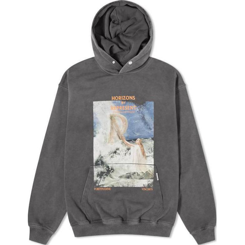 Графический принт худи REPRESENT, серый
Графический принт худи REPRESENT, серый
