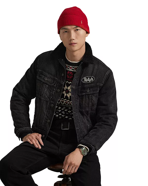 Свободная куртка-бомбер на флисовой подкладке Polo Ralph Lauren, черный
Свободная куртка-бомбер на флисовой подкладке Polo Ralph Lauren, черный