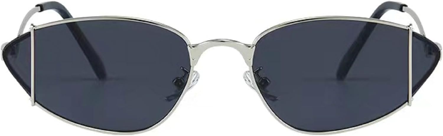 Модные ретро-солнцезащитные очки «кошачий глаз» для женщин, овальная оправа, металлический дизайн, защита от УФ-излучения UV400, стиль Y2K, летние трендовые очки для мужчин, N45 mincl, C1
Модные ретро-солнцезащитные очки «кошачий глаз» для женщин, овальная оправа, металлический дизайн, защита от УФ-излучения UV400, стиль Y2K, летние трендовые очки для мужчин, N45 mincl, C1