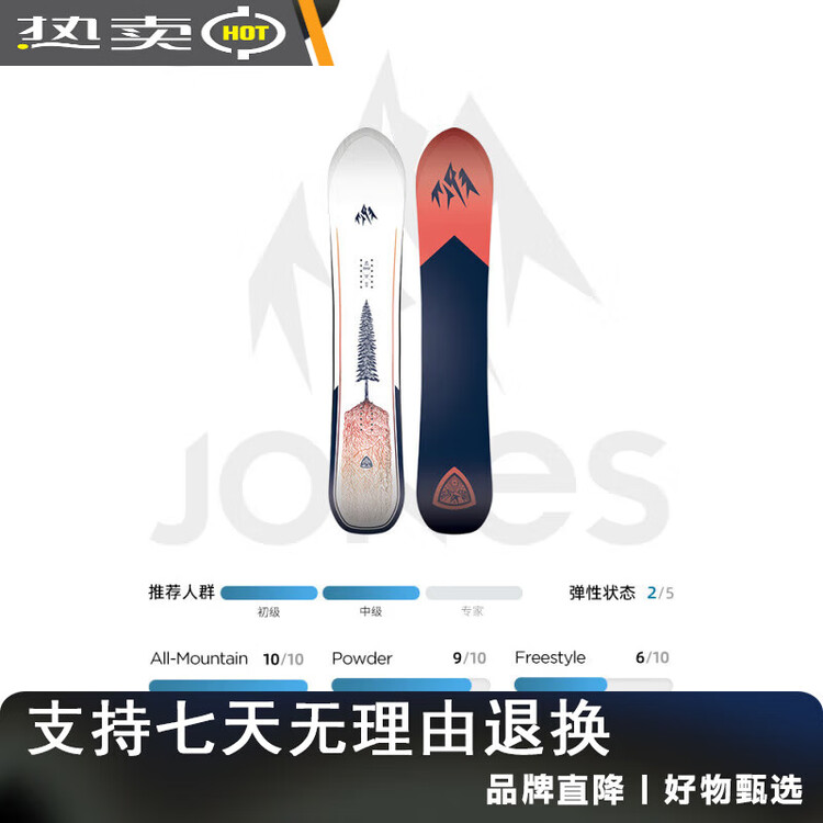 JONES Сноуборд женский Lengshan, универсальный, 139см
JONES Сноуборд женский Lengshan, универсальный, 139см