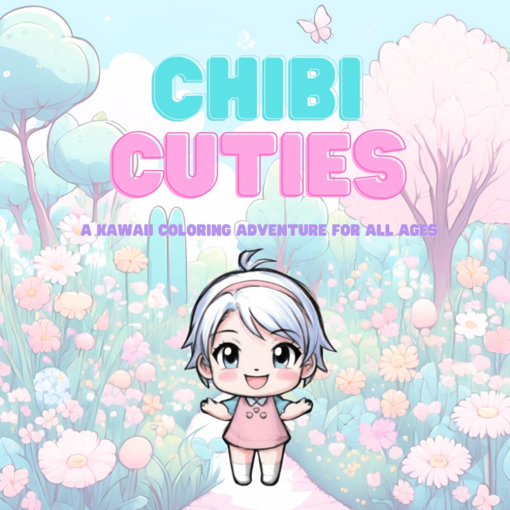 Chibi Cuties: A Kawaii Coloring Adventure for All Ages (Independently published)
Chibi Cuties: A Kawaii Coloring Adventure for All Ages (Independently published)