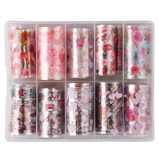 Трансферная фольга 10 шт. по 100 см Xkz-32-03 Сердечки ко Дню святого Валентина, AllePaznokcie
Трансферная фольга 10 шт. по 100 см Xkz-32-03 Сердечки ко Дню святого Валентина, AllePaznokcie