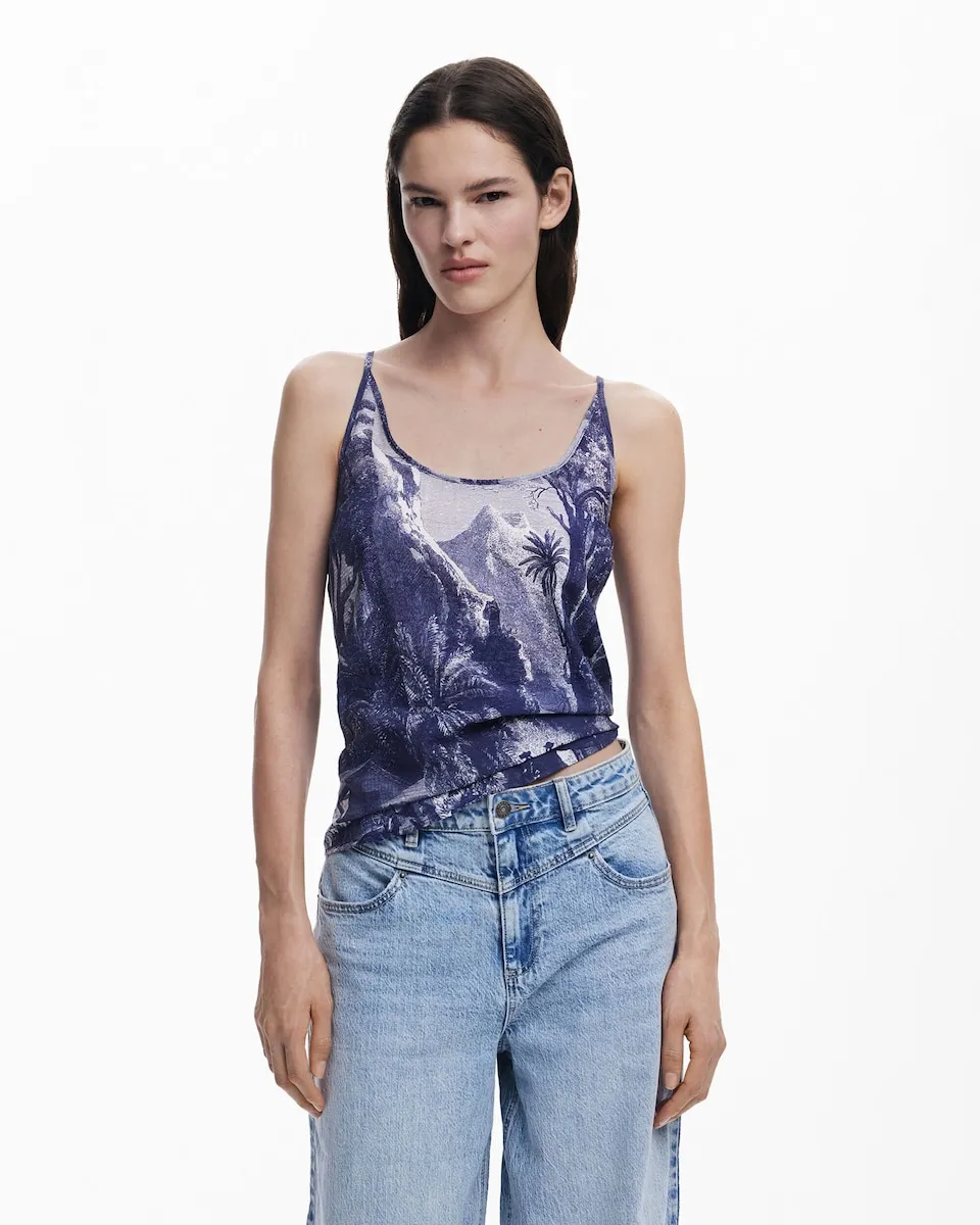 Женская футболка, дизайн которой разработал Кристиан Лакруа Desigual, синий
Женская футболка, дизайн которой разработал Кристиан Лакруа Desigual, синий