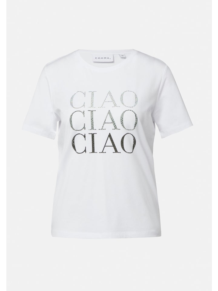 Comma Футболка цвета 01D1_белый
Comma Футболка цвета 01D1_белый