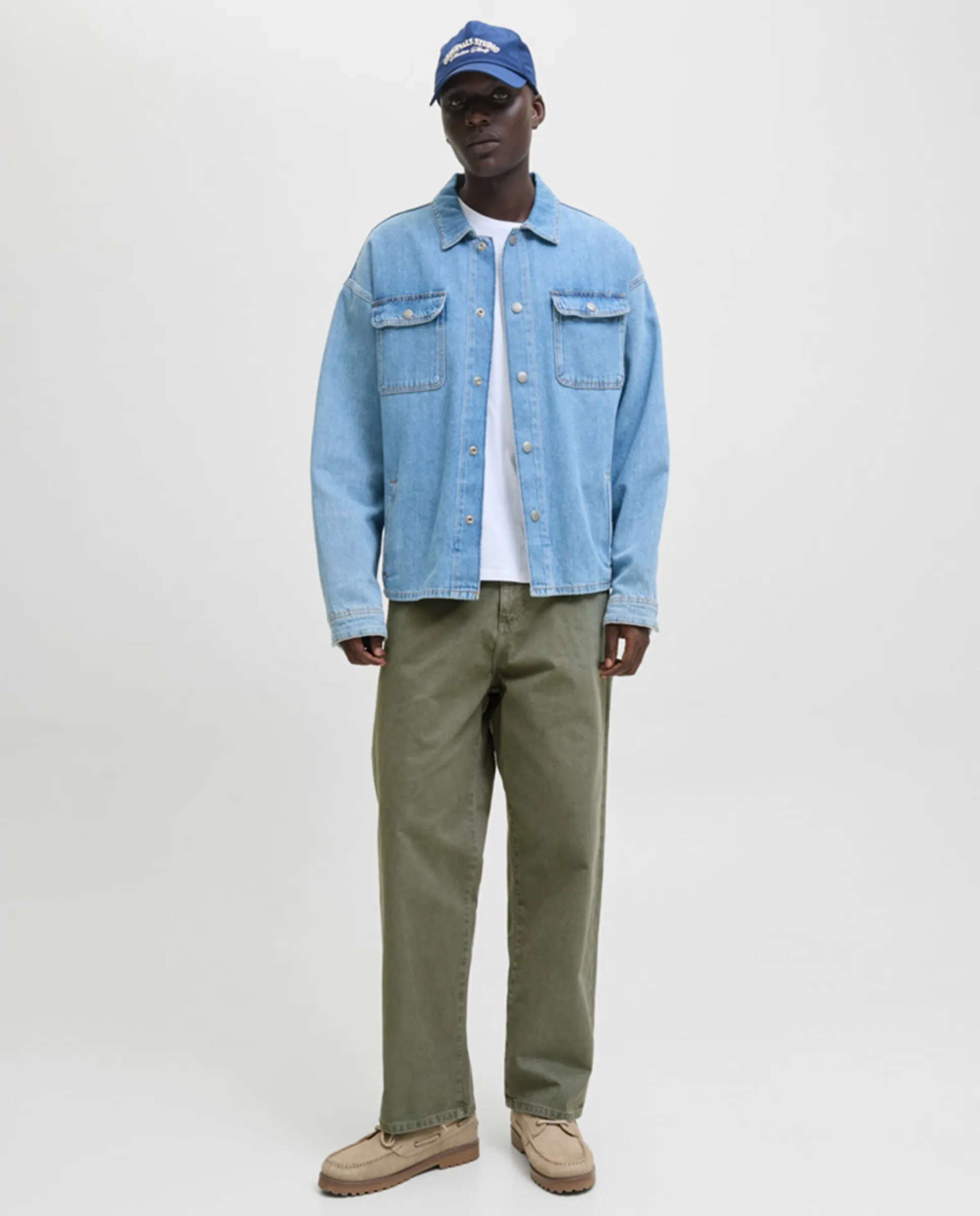 Широкие мужские брюки с пятью карманами Jack & Jones, темно-зеленый
Широкие мужские брюки с пятью карманами Jack & Jones, темно-зеленый