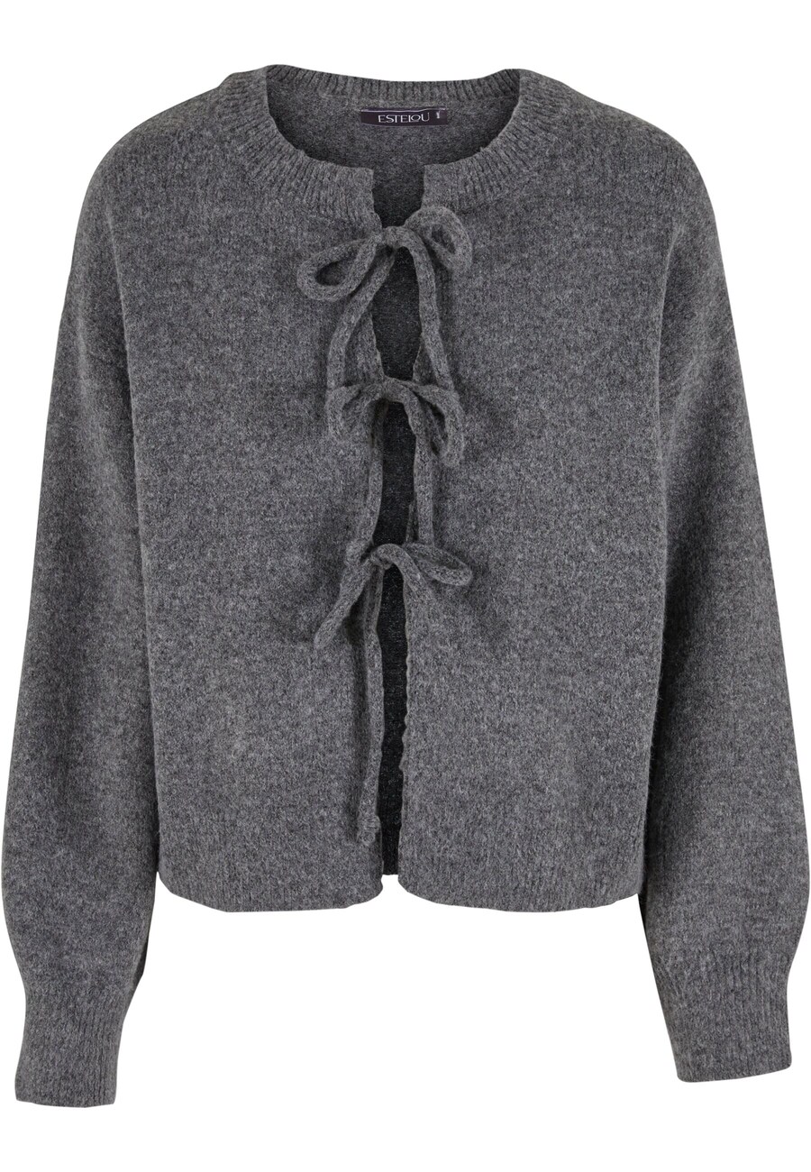 Вязаный кардиган Urban Classics, антрацит
Вязаный кардиган Urban Classics, антрацит