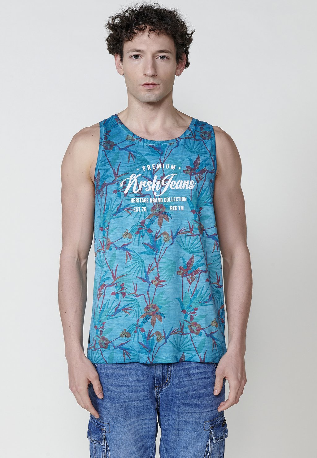 Майка Koroshi, синий
Майка Koroshi, синий