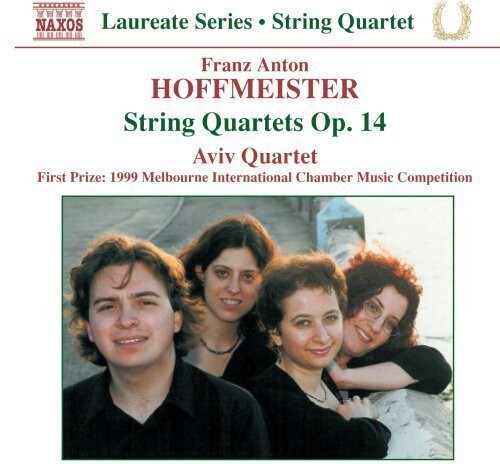 CD диск Hoffmeister / Aviv Quartet: String Quartets Op 14
CD диск Hoffmeister / Aviv Quartet: String Quartets Op 14
