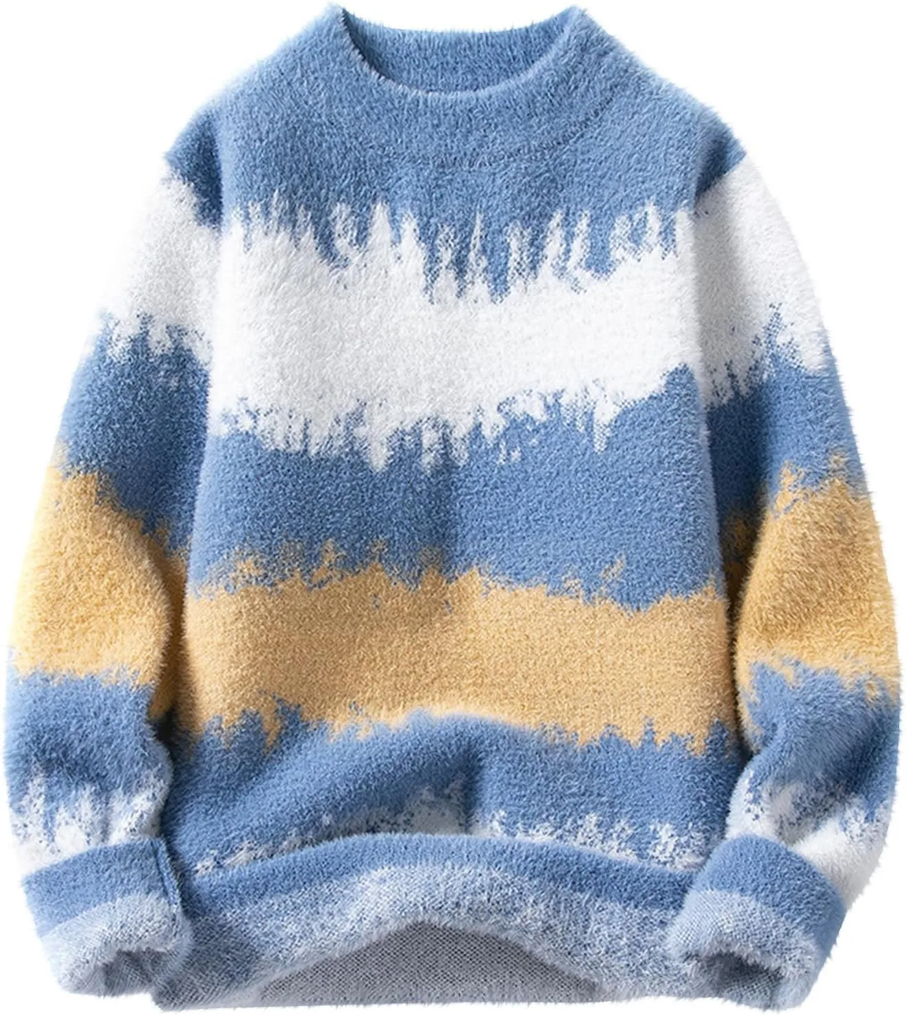 Мужской свитер с круглым вырезом и длинными рукавами, кабельная вязка, теплый, плюс размер AQAYL
Мужской свитер с круглым вырезом и длинными рукавами, кабельная вязка, теплый, плюс размер AQAYL