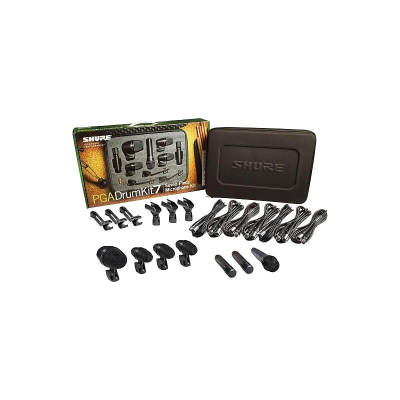 Микрофон Shure PGADRUMKIT7 7pc Drum Microphone Kit
Микрофон Shure PGADRUMKIT7 7pc Drum Microphone Kit